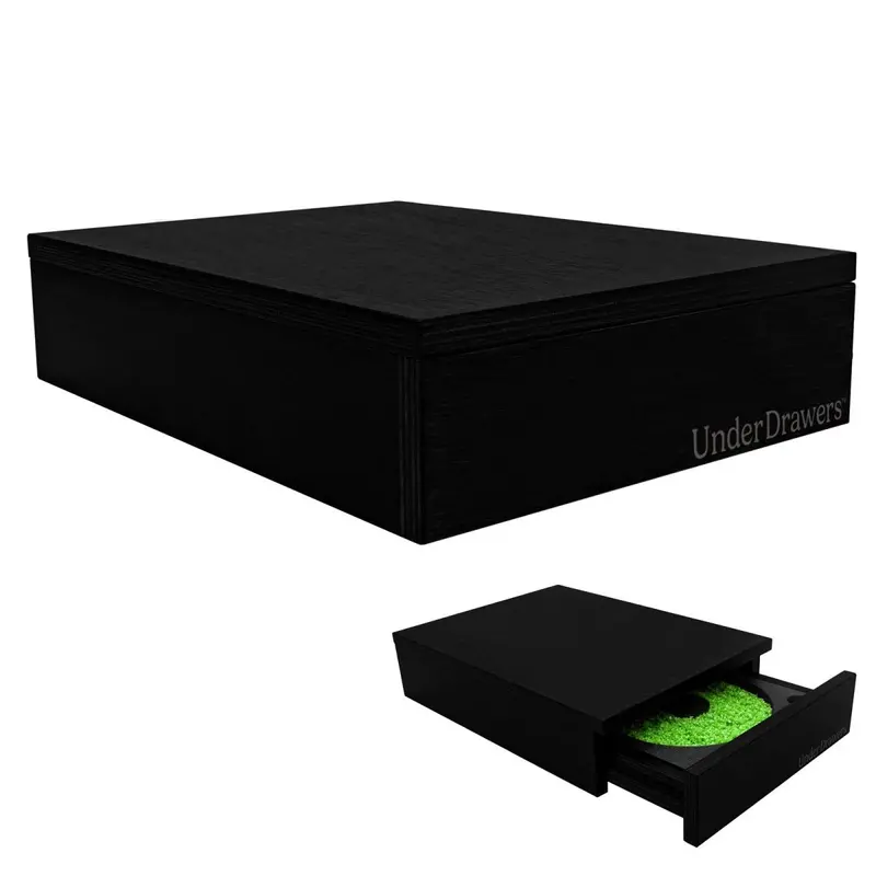 UnderDrawers™ Black Undermount Salt Rim Drawer for Bar Service