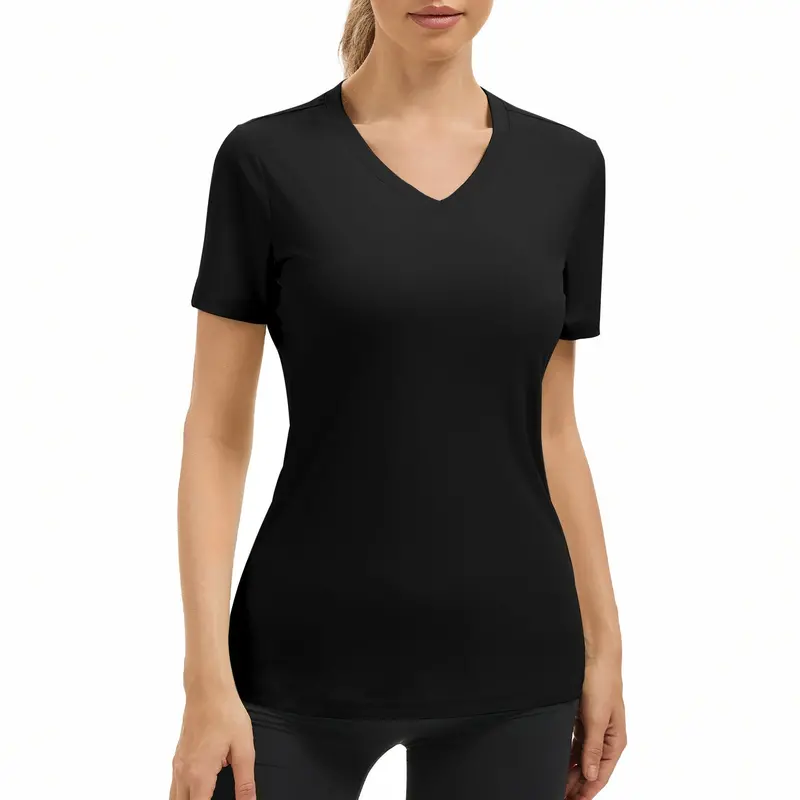 UVSAI Women’s V-Neck UPF 50+ Sun Protection Top
