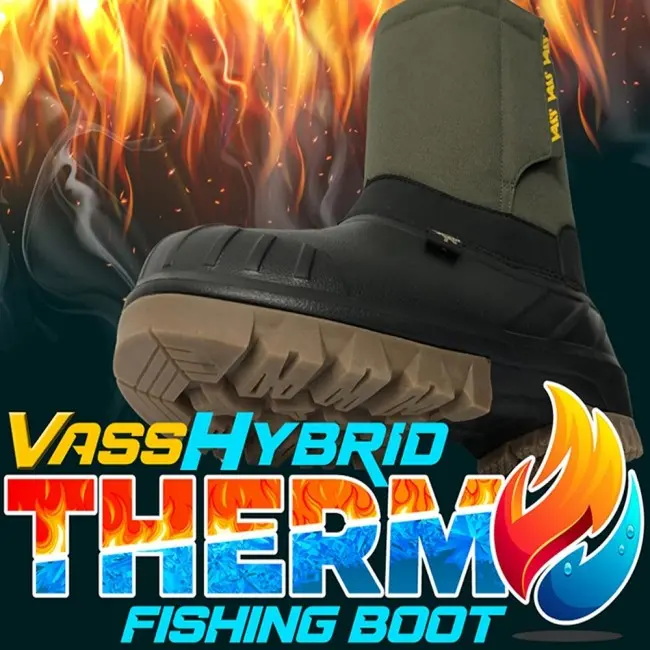 Vass Hybrid Thermo Fishing Boots – Insulated Waterproof Footwear (On Sale)