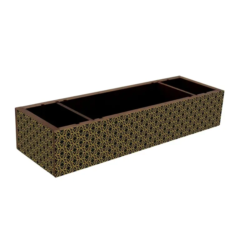 Vintage-Inspired Wooden Condiment Holder – Elegant Finish