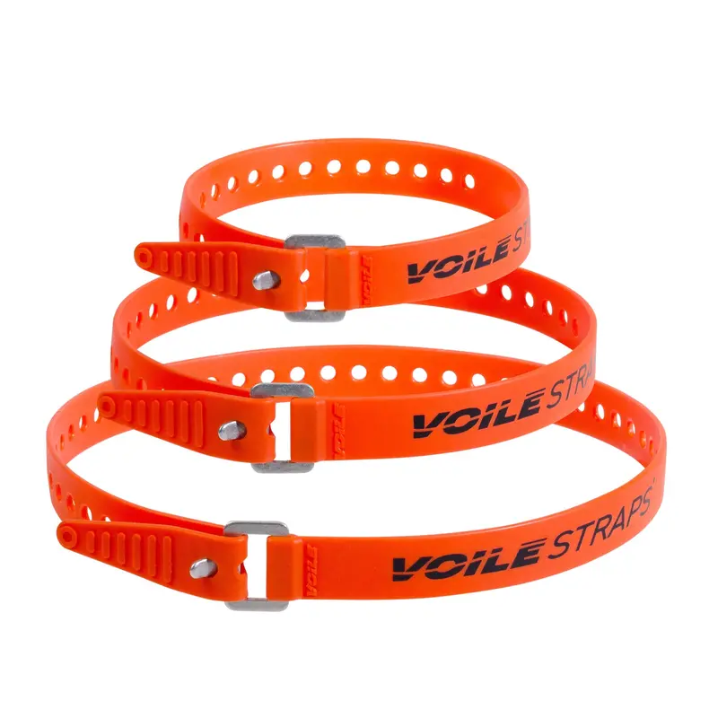 Voile Aluminum-Buckle Strap Variety Pack for Skis, Gear & Mounting