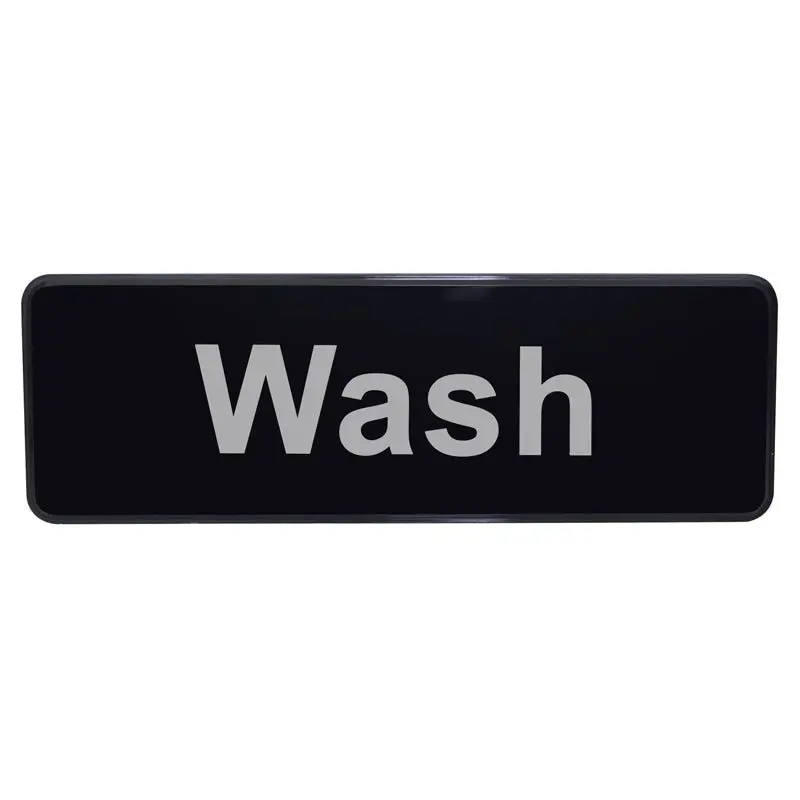 ‘Wash’ Bar Sign – 9″ x 3″