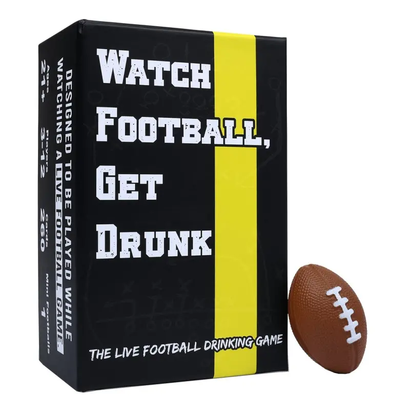 Watch Football & Get Drunk – Tailgate-Themed Card Game