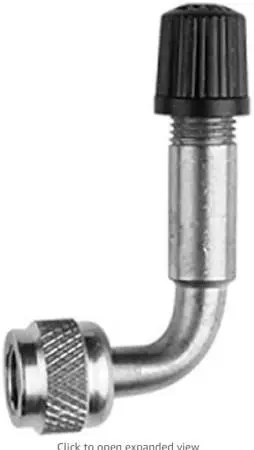 Weldtite 90° Schrader Valve Extension for Tight-Fit Inner Tubes