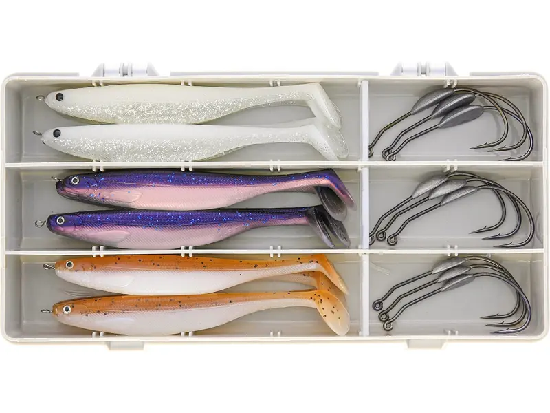 Westin Seabass Tackle Box – Pre-Loaded Casting-Focused Rig Setup
