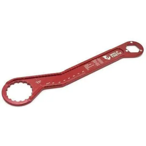 Wolf Tooth Pack Wrench – Ultralight 1-Inch Hex + Bottom Bracket Wrench Combo