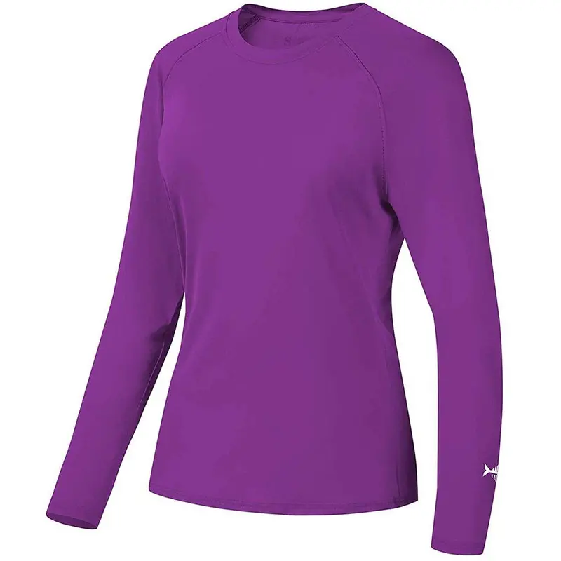 Women’s UPF 50+ Fishing Button-Down Shirts – Long Sleeve (FS21W)