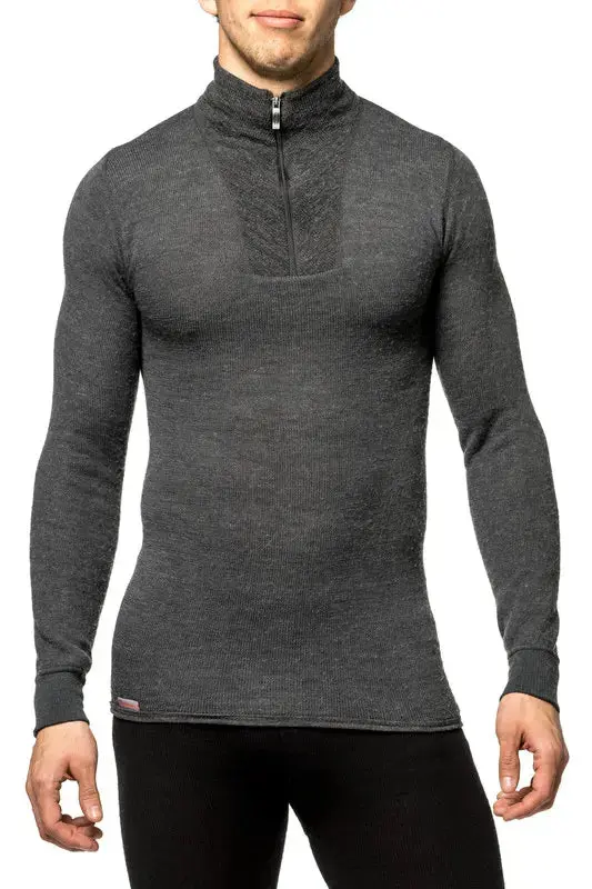 Woolpower Unisex 200 Merino Zip-Turtleneck Top