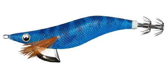 Yamashita EGI OH F3.5 Luminescent Squid Jig – F005 RWB Color